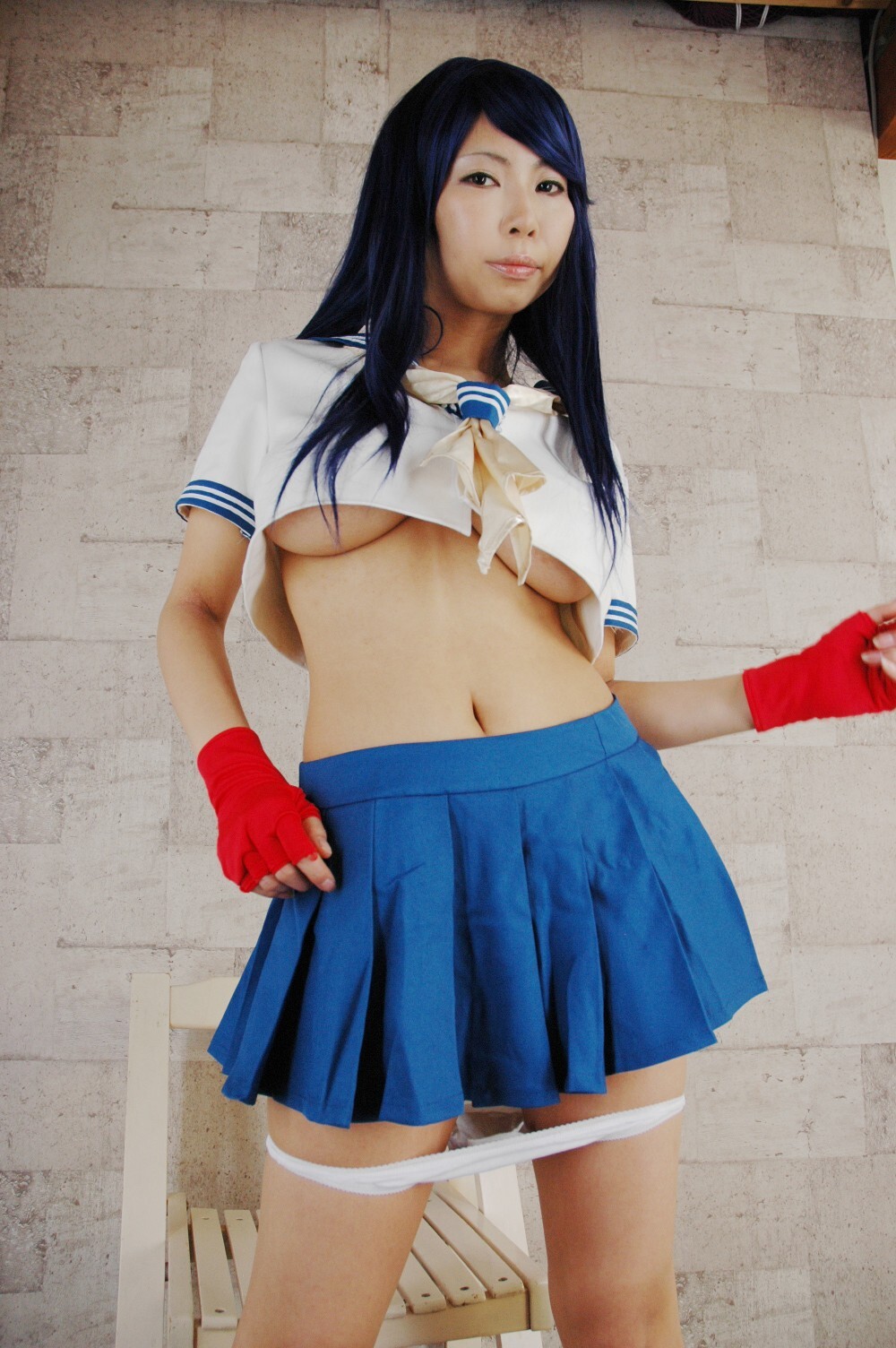 [Cosplay] Ikkitousen  Big Boobs Kanu Unchou PART 4